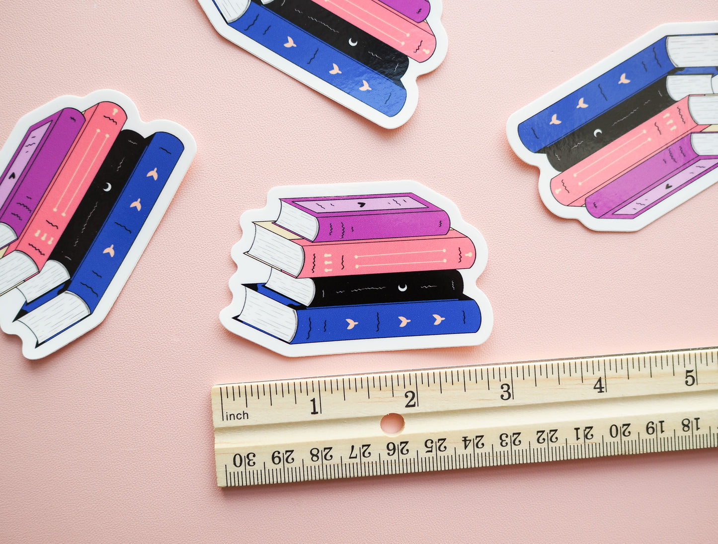 GenderFluid Pride Flag Book Sticker