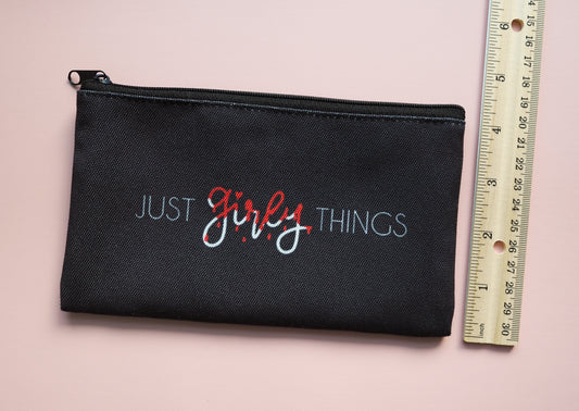 Just Girly Things Canvas Pouch