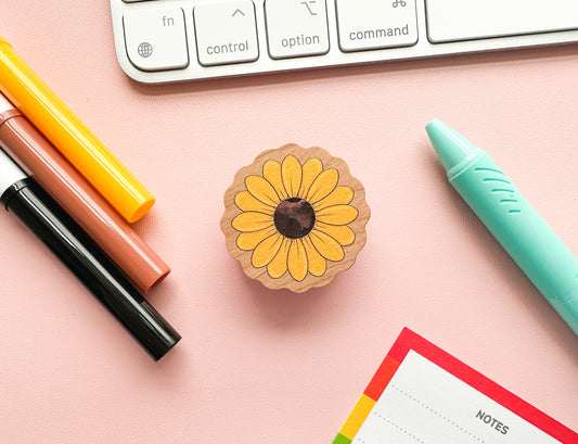 Sunflower Invisible Disability Pin