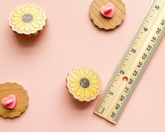 Sunflower Invisible Disability Pin