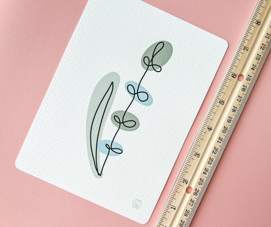 Branch Line Art Print