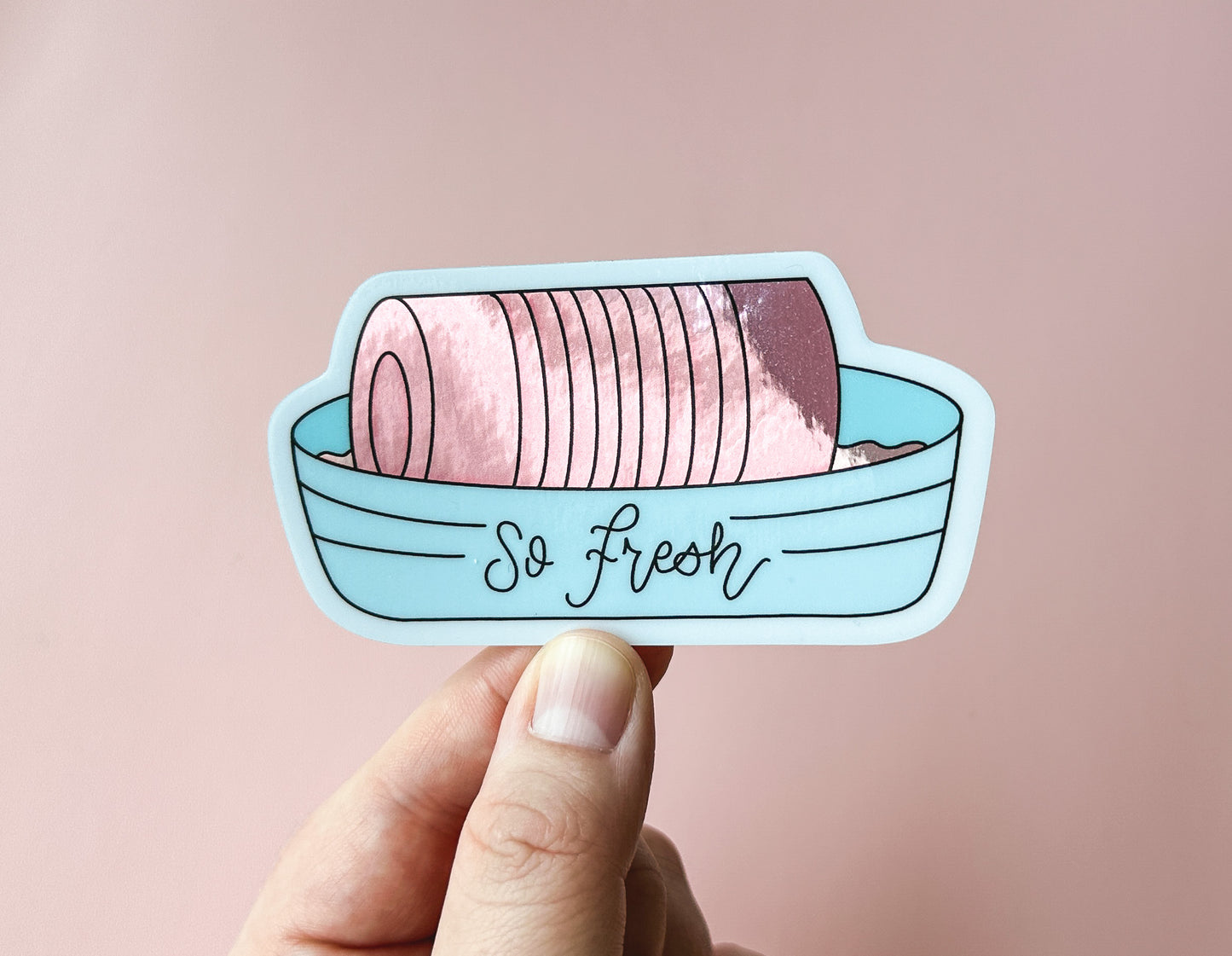 So Fresh Holo Cranberry Sauce Sticker