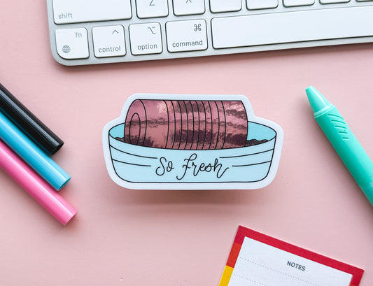 So Fresh Holo Cranberry Sauce Sticker