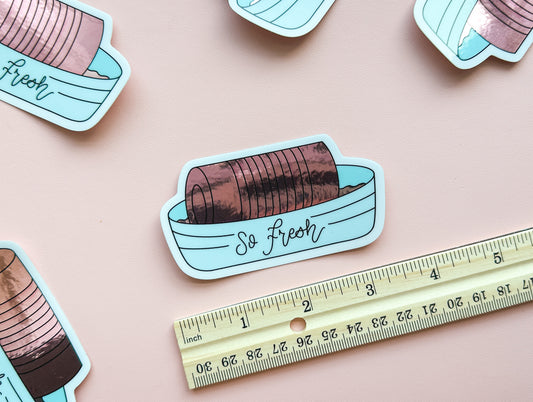 So Fresh Holo Cranberry Sauce Sticker