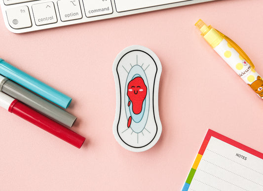 Sparkly Pad Period Sticker