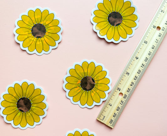 Invisible Disabilities Sunflower Sticker
