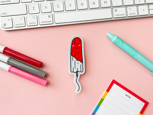 Happy Tampon Sticker