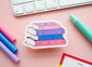 Bi Pride Flag Book Sticker