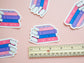 Bi Pride Flag Book Sticker