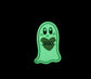 Glow in the Dark Super Spoopy Ghost Sticker