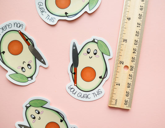 You Guac This Avocado Sticker