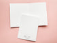 Lesbian Pride Floral Notecard