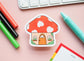 Cozy Mushroom House Sticker