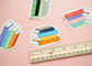 Sapphic Pride Flag Book Sticker