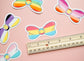 Bi Pride Flag Magical Bow Sticker