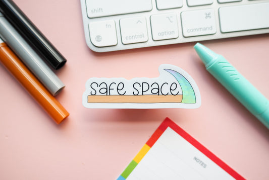 Safe Space Scythe Sticker