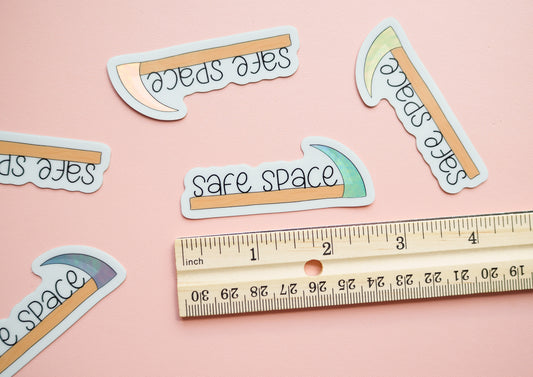 Safe Space Scythe Sticker