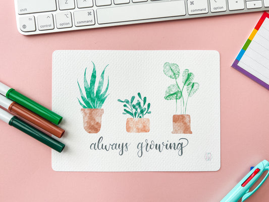 Always Growing Art Print