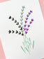 Asexual Subtle Pride Flag Floral Print