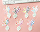 Asexual Pride Flag Floral Sticker