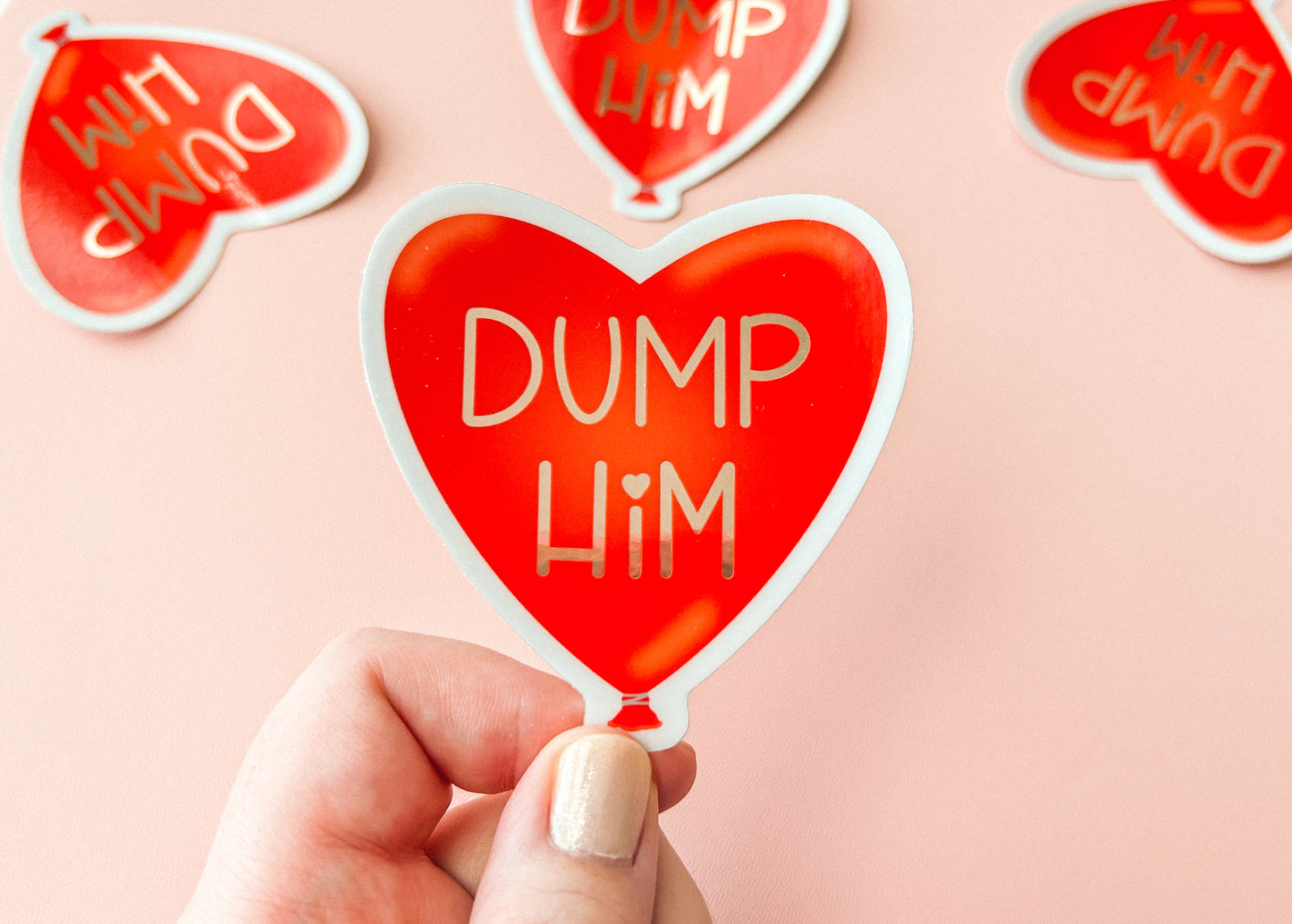 Dump Him Sticker