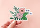 Floral Bouquet Art Sticker