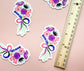 Genderfluid Floral Bouquet Pride Sticker
