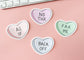Back Off Candy Heart Sticker