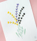NonBinary Pride Flag Floral Art Print