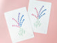 Bi Pride Flag Floral Art Print
