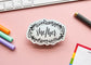 She/Her Pronouns Floral Sticker
