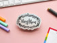 They/Them Pronouns Sticker