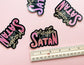 Maybe Later Satan Holo Sticker