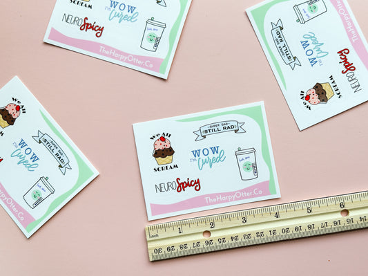 Mental Health Minis Sticker Sheet