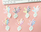 NonBinary Pride Flag Floral Sticker