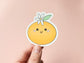 Kawaii Orange Boi Sticker