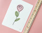 Rose Line Art Print