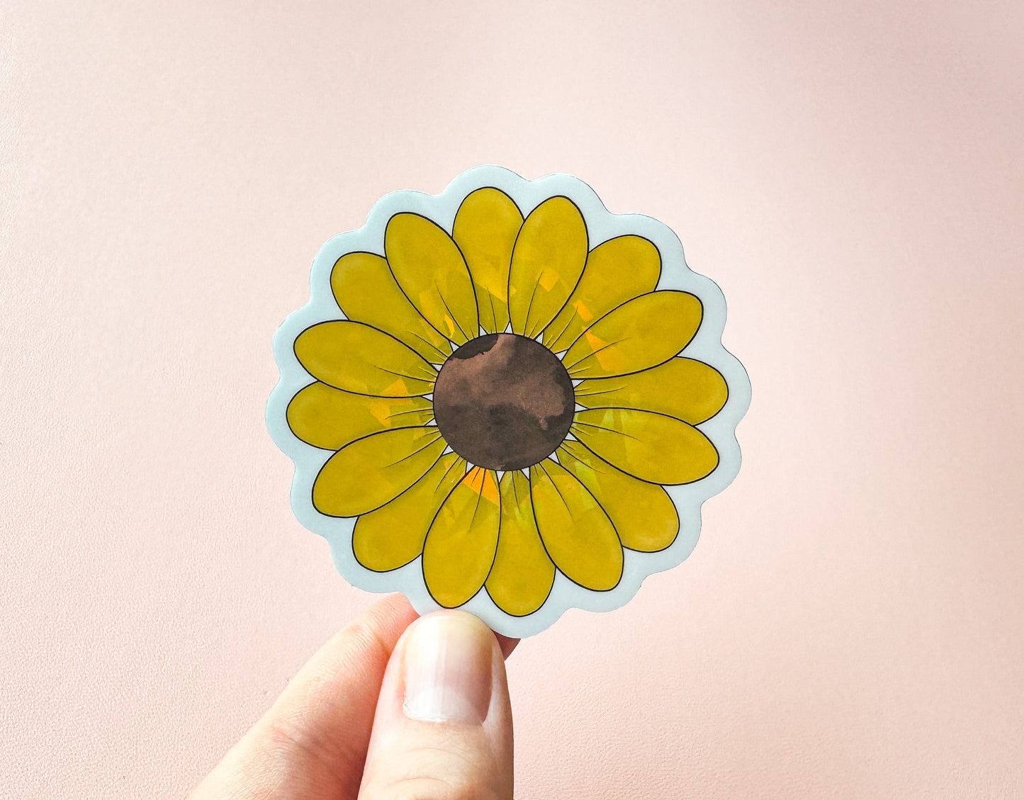 Invisible Disabilities Sunflower Sticker
